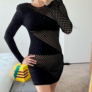 AUTHENTIC BLACK BALMAIN DRESS